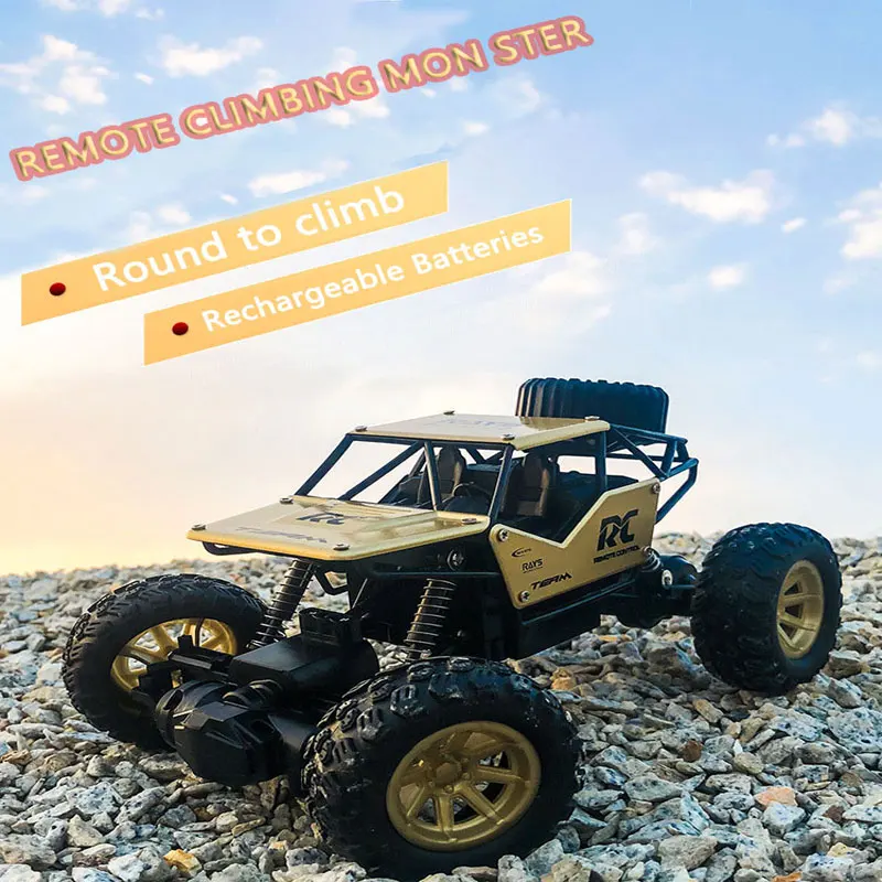 Радиоуправляемый автомобиль 1:18, игрушечный внедорожник из сплава с дистанционным управлением, машина для скалолазания, детская игрушка
Радиоуправляемый автомобиль 1:18, игрушечный внедорожник из сплава с дистанционным управлением, машина для скалолазания, детская игрушка