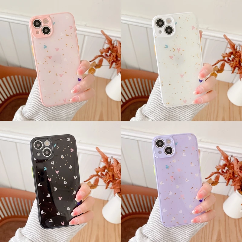 Cute Simple Candy Color Love Heart Korea Phone Case For iPhone 11 12 13 Pro Xs Max X Xr 7 8 Puls SE Cases Soft TPU Back Cover
Cute Simple Candy Color Love Heart Korea Phone Case For iPhone 11 12 13 Pro Xs Max X Xr 7 8 Puls SE Cases Soft TPU Back Cover