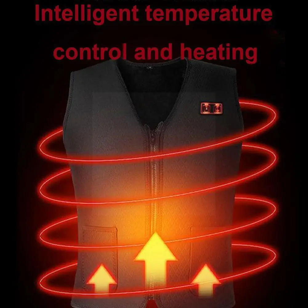 Electric Heated Vest Washable Usb Charging Heating Warm Hiking Warm Control Outdoor Hunting Camping Temperatu N4j8
Electric Heated Vest Washable Usb Charging Heating Warm Hiking Warm Control Outdoor Hunting Camping Temperatu N4j8