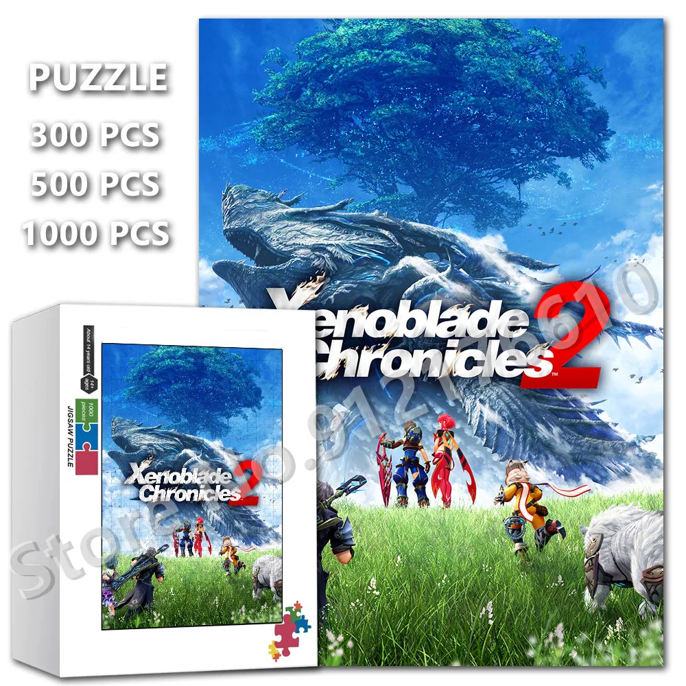Xenoblade Chronicle2 300/500/1000 Pieces Jigsaw Puzzle for Adult Game Video Assembled Puzzles Education Decompression Toys Gifts
Xenoblade Chronicle2 300/500/1000 Pieces Jigsaw Puzzle for Adult Game Video Assembled Puzzles Education Decompression Toys Gifts