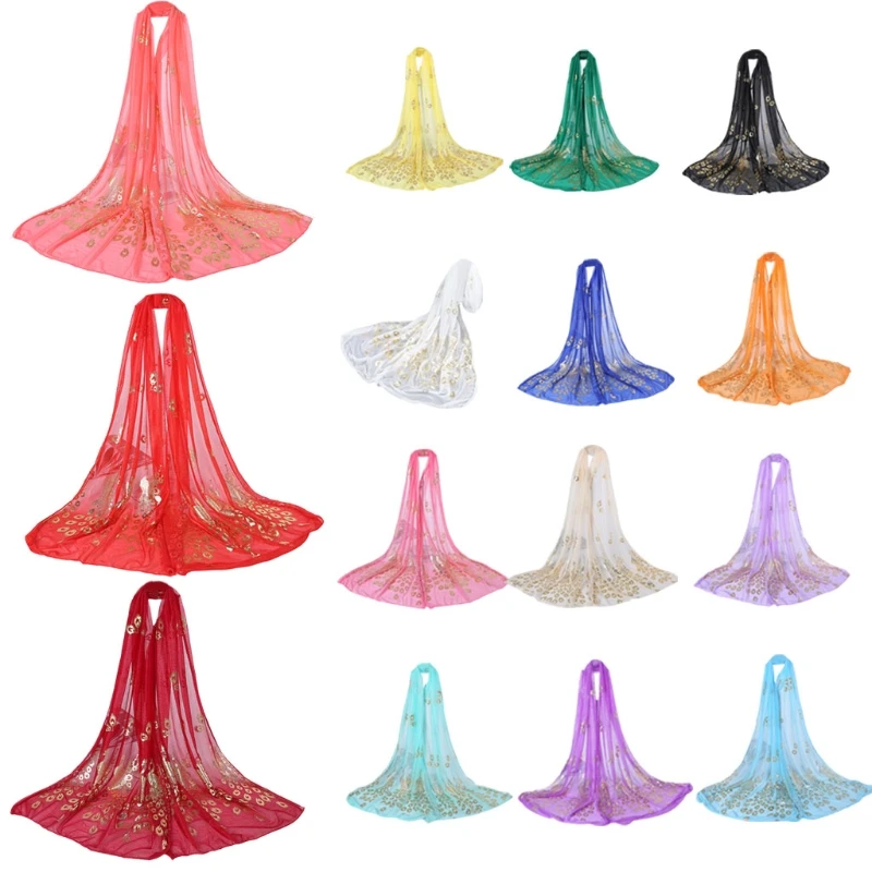 2XPC Women Long Scarf Multi-Color Flower Embroidery Soft Wrap Shawl Pashmina
2XPC Women Long Scarf Multi-Color Flower Embroidery Soft Wrap Shawl Pashmina