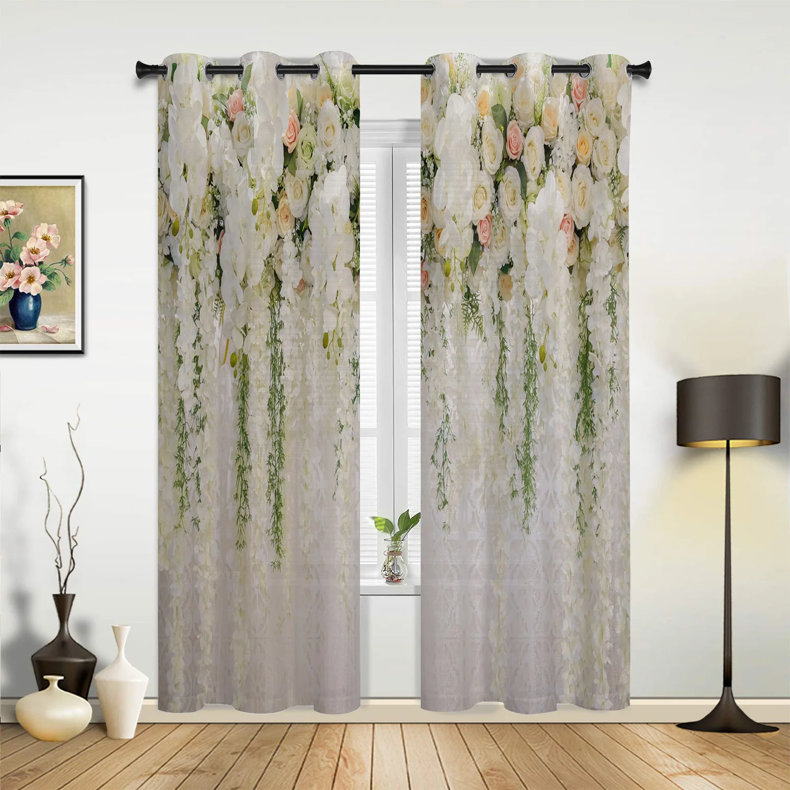 Wedding Flowers Rose Curtains for Bedroom Living Room Drapes Kitchen Children's Room Window Curtain Modern Home Decor
Wedding Flowers Rose Curtains for Bedroom Living Room Drapes Kitchen Children's Room Window Curtain Modern Home Decor