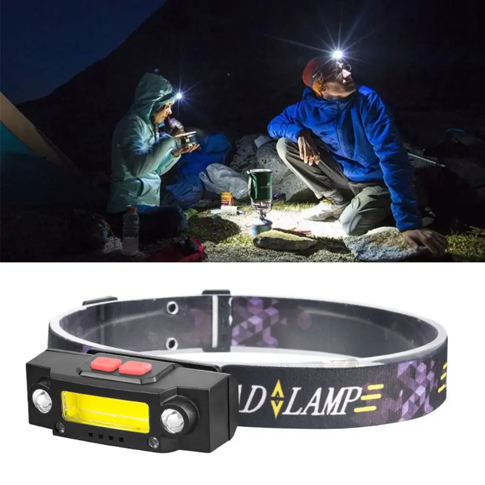 New Camping Outdoor Induction For Running Cycling Head-Mounted Light COB Headlamps Head Light
New Camping Outdoor Induction For Running Cycling Head-Mounted Light COB Headlamps Head Light