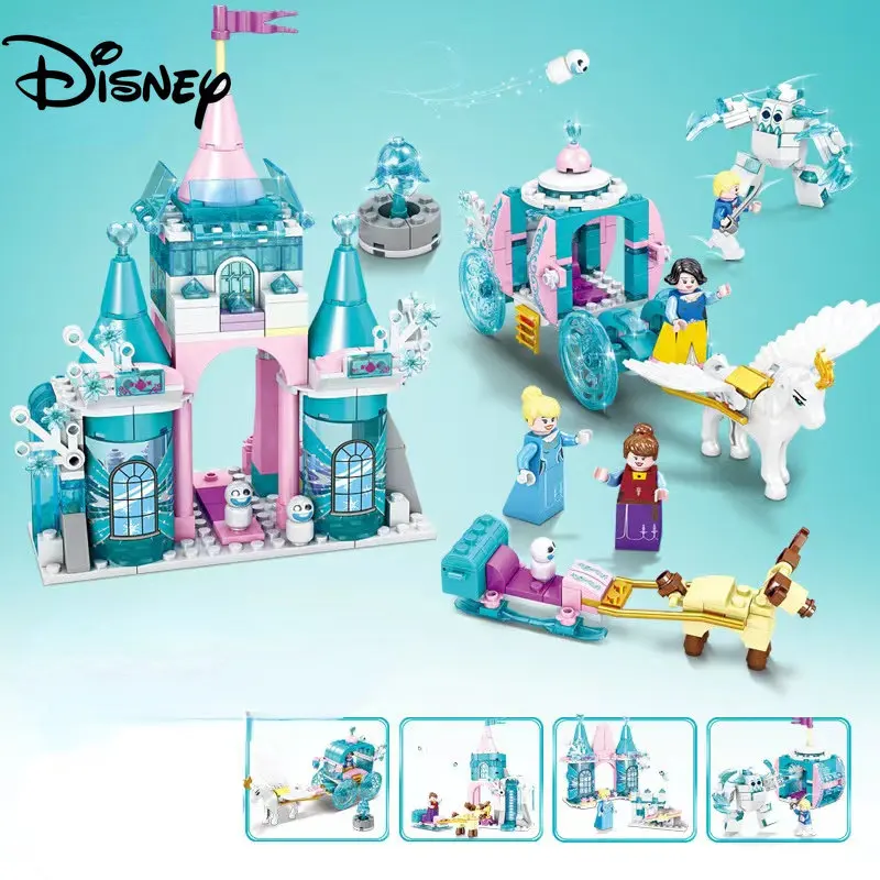 Конструктор «замороженный замок» Disney 98179, «сделай сам», подарок для детей на Хэллоуин
Конструктор «замороженный замок» Disney 98179, «сделай сам», подарок для детей на Хэллоуин