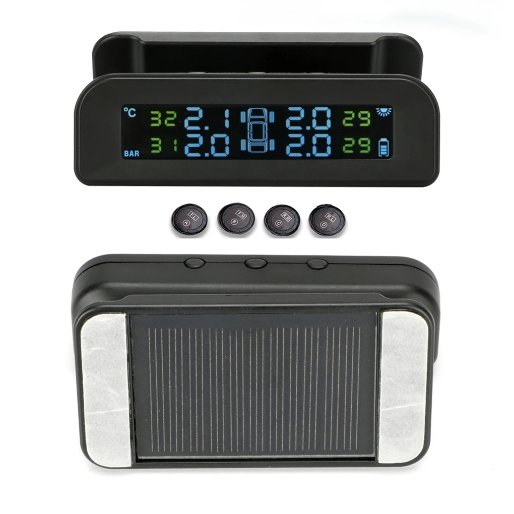 Car Tire Pressure Monitor Systems Digital Wireless Waterproof Wheel Tyre Tester Temperature Detector with 4 Sensors
Car Tire Pressure Monitor Systems Digital Wireless Waterproof Wheel Tyre Tester Temperature Detector with 4 Sensors