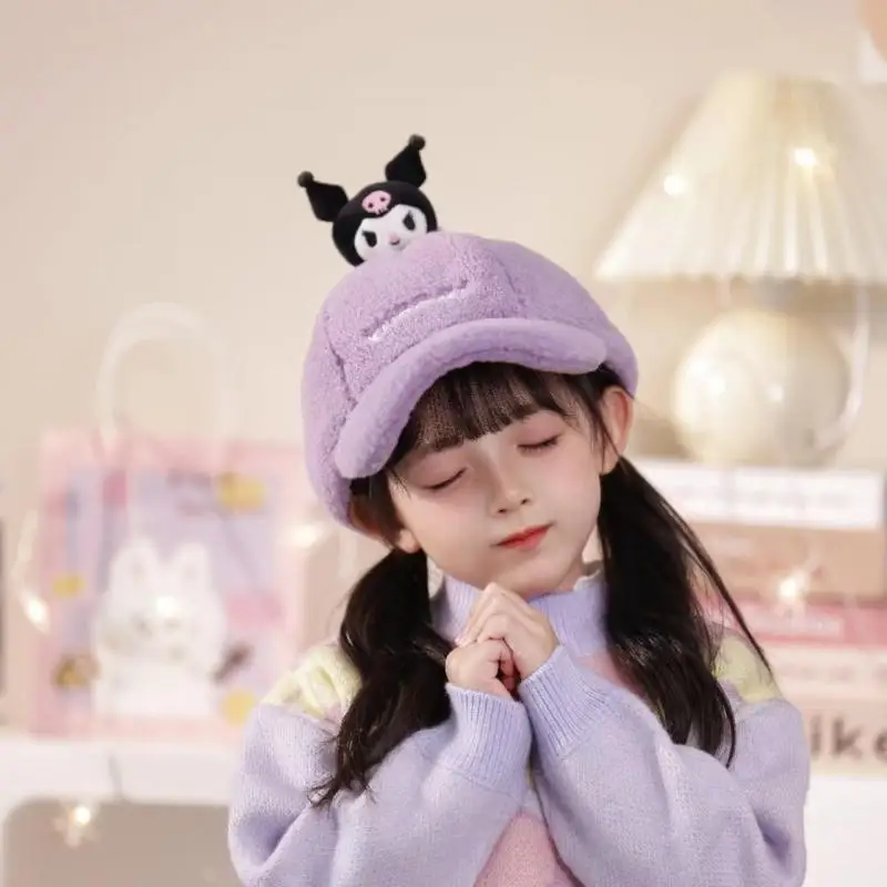 Sanrio Kuromi My Melody Peaked Cap Kawaii Anime Cinnamoroll Pochacco Cute Cartoon Lovely Winters Baseball Cap Kids Gift
Sanrio Kuromi My Melody Peaked Cap Kawaii Anime Cinnamoroll Pochacco Cute Cartoon Lovely Winters Baseball Cap Kids Gift