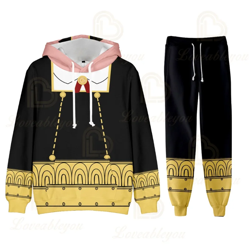 Hot Sale SPY×FAMILY Hoodies Sweatpants 2 Pieces Suits Anime Long Sleeve Swaetshirts with Hoody 2023 Children Sweater Tracksuits
Hot Sale SPY×FAMILY Hoodies Sweatpants 2 Pieces Suits Anime Long Sleeve Swaetshirts with Hoody 2023 Children Sweater Tracksuits