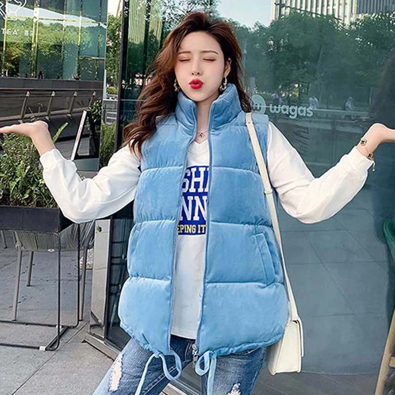 Warm Winter Thicken Pink Tanks Women All Match Black Vest Sleeveless Elegant Waistcoat Korean Fashion Lady Overwear New
Warm Winter Thicken Pink Tanks Women All Match Black Vest Sleeveless Elegant Waistcoat Korean Fashion Lady Overwear New