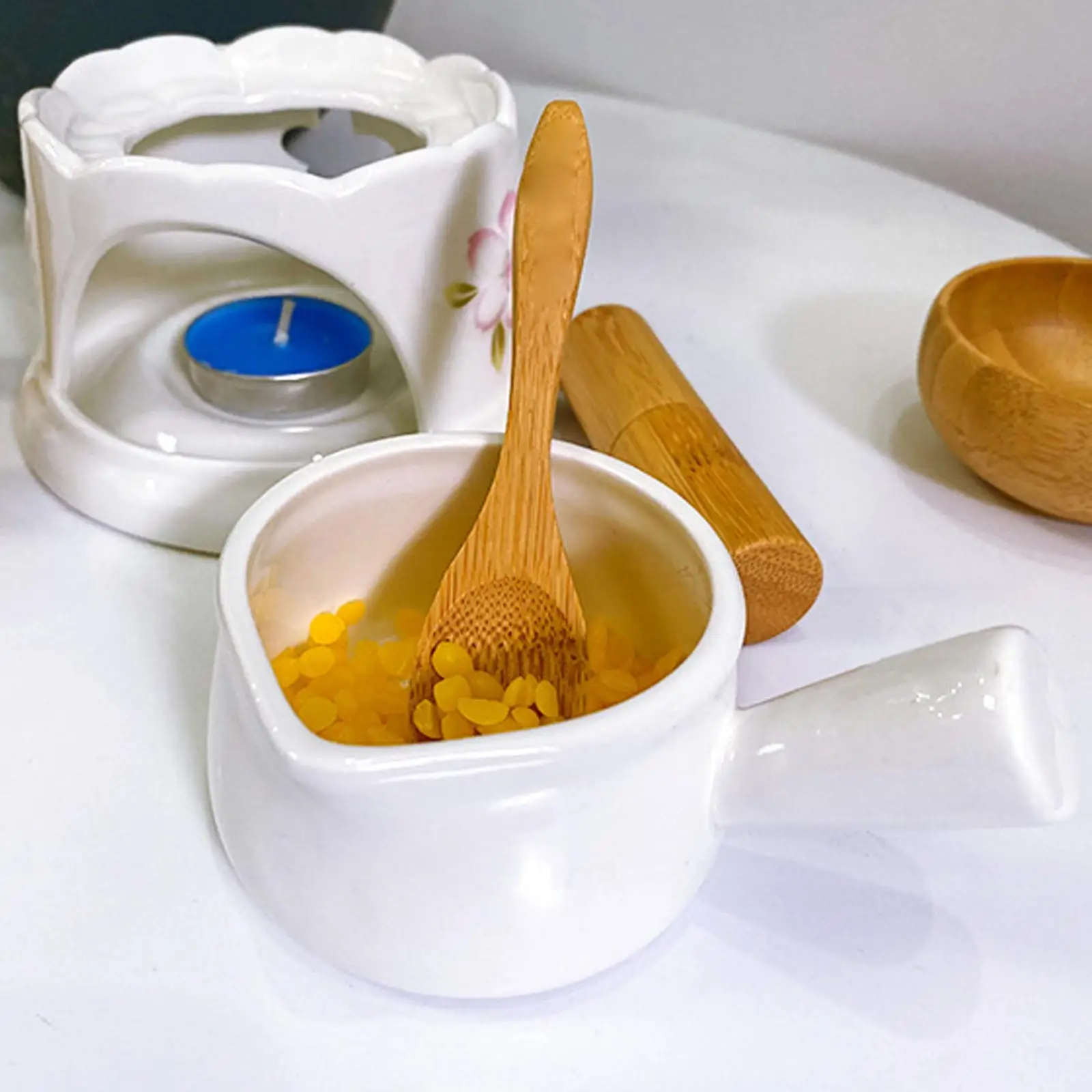 Creative Mini Ceramic Chocolate Fondue with Stand, Cheese Melting Pot Stove, Kitchen Cooking Tools Candle Warmer Pot
Creative Mini Ceramic Chocolate Fondue with Stand, Cheese Melting Pot Stove, Kitchen Cooking Tools Candle Warmer Pot