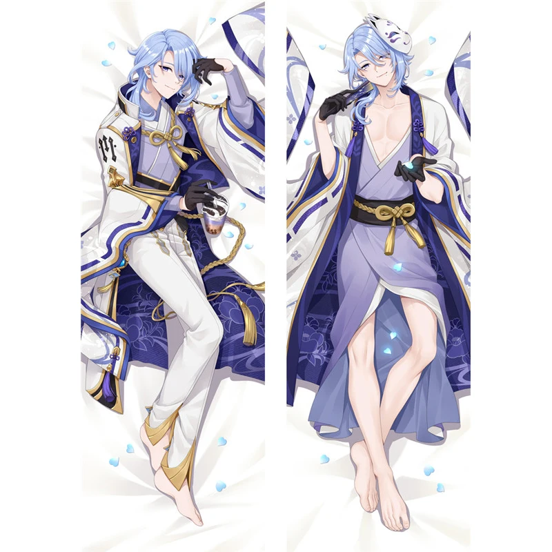 Аниме Kamisato Ayato, косплей, обнимающая подушка для тела, чехол Genshin Impact Peach Skin Man, двухсторонний чехол с принтом
Аниме Kamisato Ayato, косплей, обнимающая подушка для тела, чехол Genshin Impact Peach Skin Man, двухсторонний чехол с принтом
