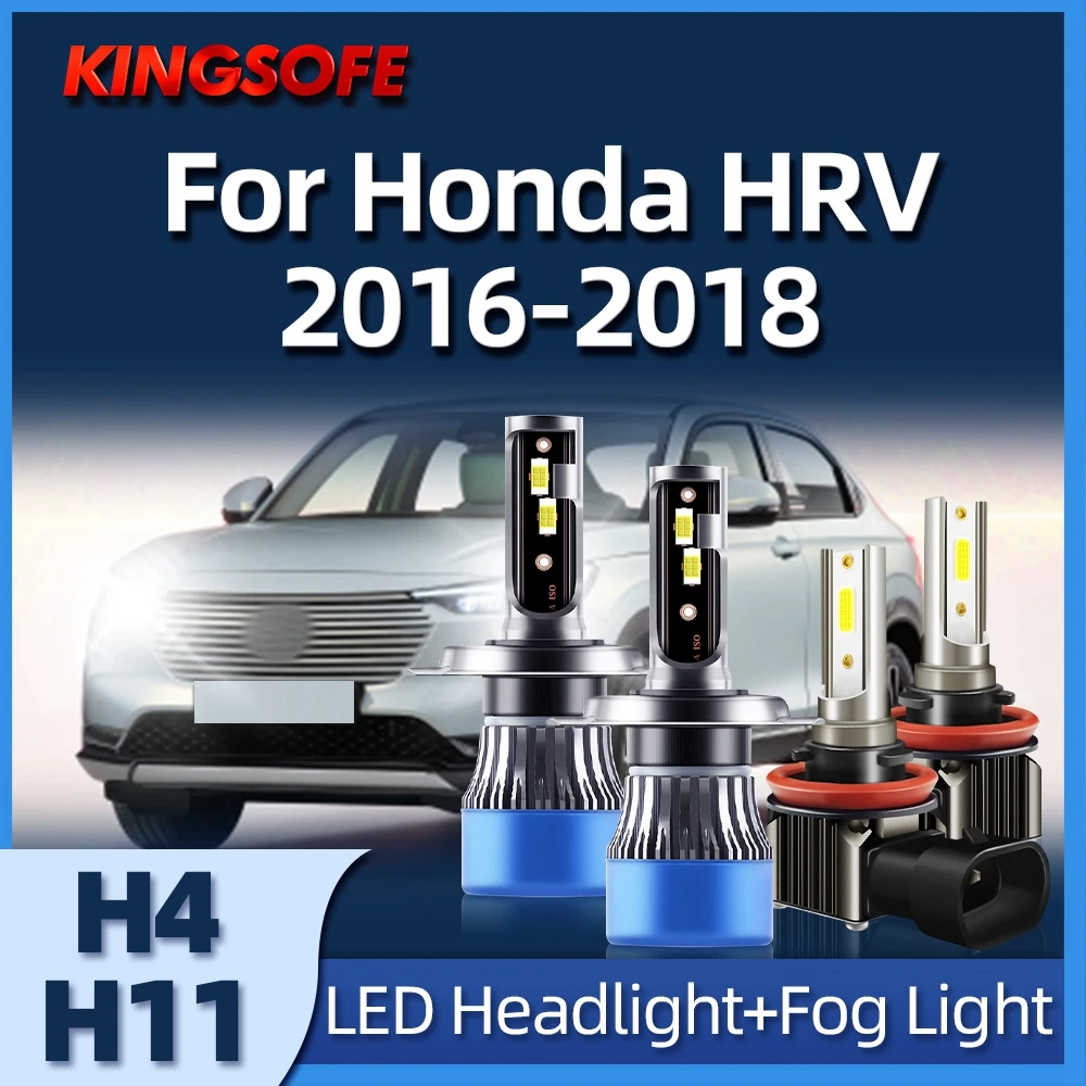KINGSOFE светодиодные фары H4 лампы 6000k Автомобильные противотуманные лампы 110 Вт 2016 лм подходят для Honda HRV 2017 2018
KINGSOFE светодиодные фары H4 лампы 6000k Автомобильные противотуманные лампы 110 Вт 2016 лм подходят для Honda HRV 2017 2018