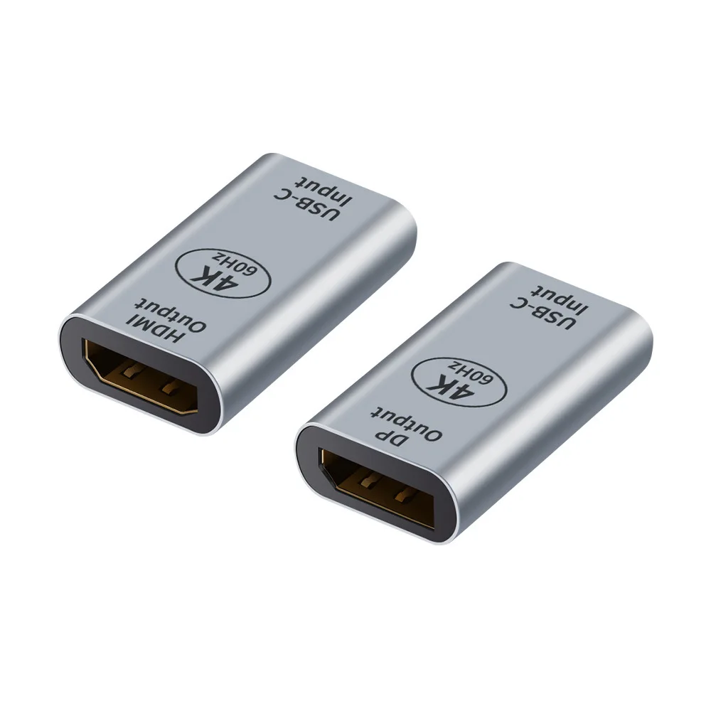 Type C To HDM1-Compatible/DP/Mini DP Converter Female To Female USB C HD Video Converter For Macbook Pro 4K Display Port Adapter
Type C To HDM1-Compatible/DP/Mini DP Converter Female To Female USB C HD Video Converter For Macbook Pro 4K Display Port Adapter