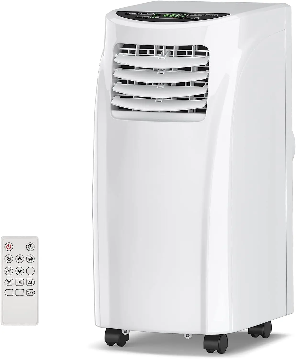 

Air Conditioners, 8000 BTU Air Conditioner Unit spaces up to 230 Sq.Ft with Remote Control Dehumidifier Function Window Mount,