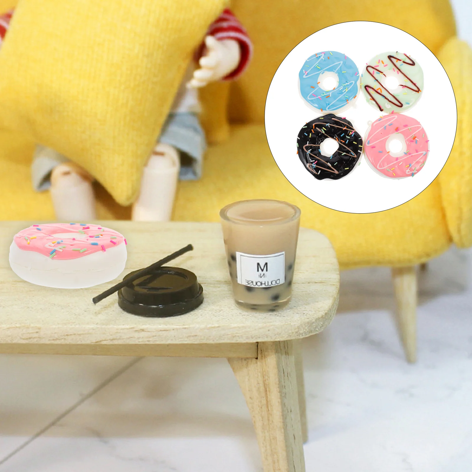 Donuts Toy Modelsimulation Fake Artificial Kitchen Doughnuts Props Photo Prop Pretend Play Party Faux Kids Children Cake Display
Donuts Toy Modelsimulation Fake Artificial Kitchen Doughnuts Props Photo Prop Pretend Play Party Faux Kids Children Cake Display