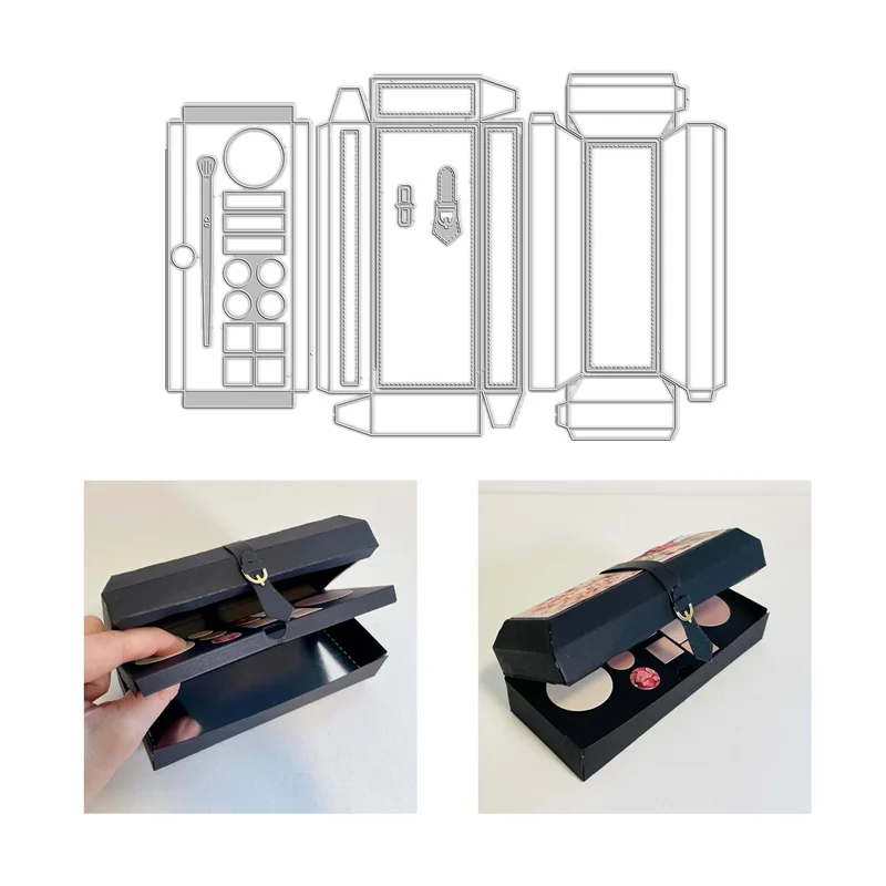 Изысканная 3D упаковочная коробка для макияжа на день рождения, Подарочная карманная металлическая пресс-форма, набор для скрапбукинга, тис...
Изысканная 3D упаковочная коробка для макияжа на день рождения, Подарочная карманная металлическая пресс-форма, набор для скрапбукинга, тис...
