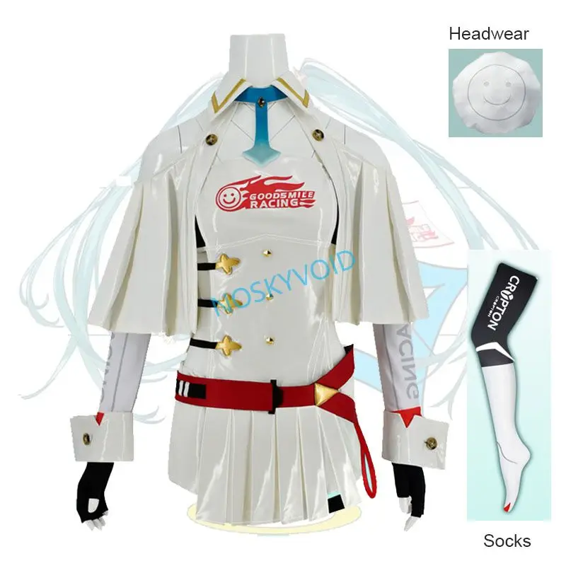 2023 Vocaloid Miku Косплей костюмы GT Project Racing Miku кожаная гоночная Форма юбка наряд Королевский высокий принцесса
2023 Vocaloid Miku Косплей костюмы GT Project Racing Miku кожаная гоночная Форма юбка наряд Королевский высокий принцесса