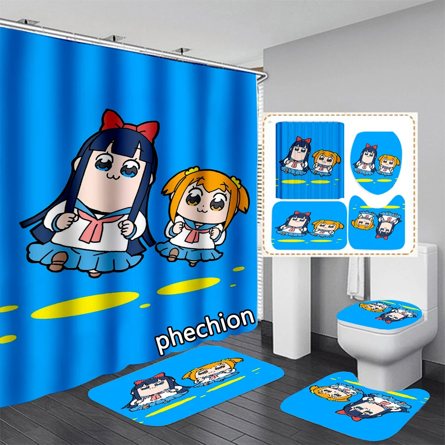 phechion New 3D Print Anime POP TEAM EPIC Shower Curtain Waterproof Bathroom Curtain Anti-slip Bath Mat Set Toilet Rugs VR239
phechion New 3D Print Anime POP TEAM EPIC Shower Curtain Waterproof Bathroom Curtain Anti-slip Bath Mat Set Toilet Rugs VR239