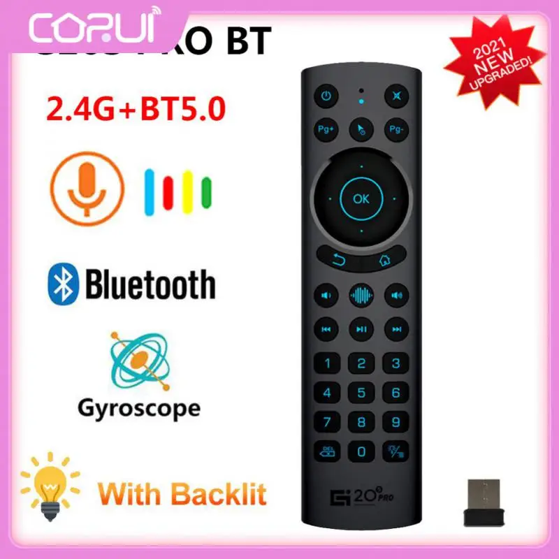 For G20s /bt Plus Smart Voice Wireless Air Mouse Gyroscope High Quality Voice Remote Control Smooth Remote Control 2.4g
For G20s /bt Plus Smart Voice Wireless Air Mouse Gyroscope High Quality Voice Remote Control Smooth Remote Control 2.4g