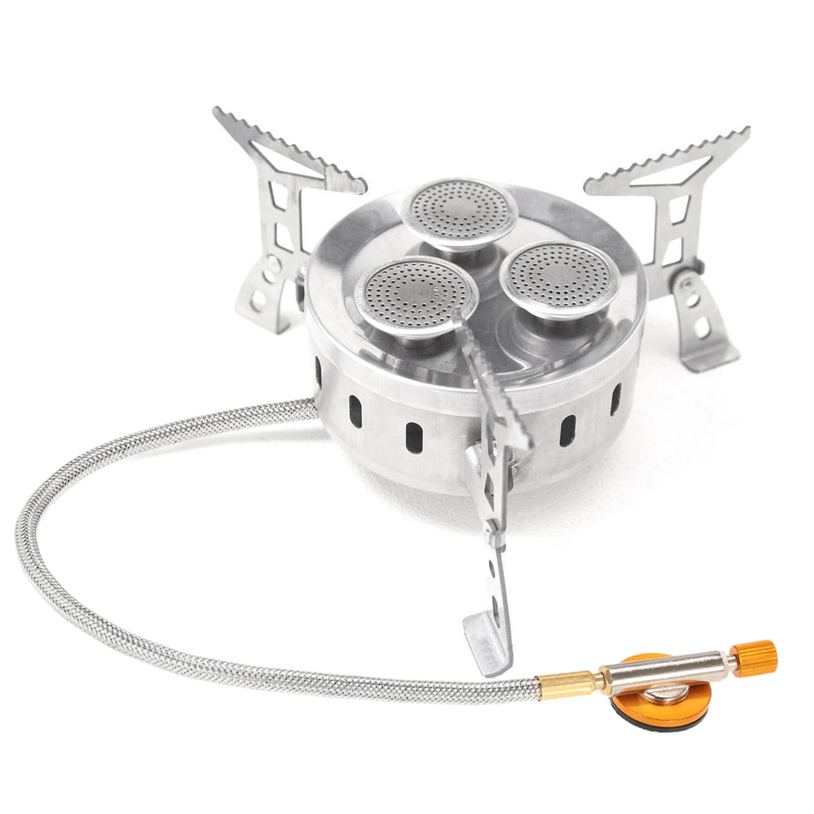8600W 3-Core Stove Foldable Stainless Steel Camping Gas Burner Outdoor Hiking Traveling Cooking Equipment
8600W 3-Core Stove Foldable Stainless Steel Camping Gas Burner Outdoor Hiking Traveling Cooking Equipment
