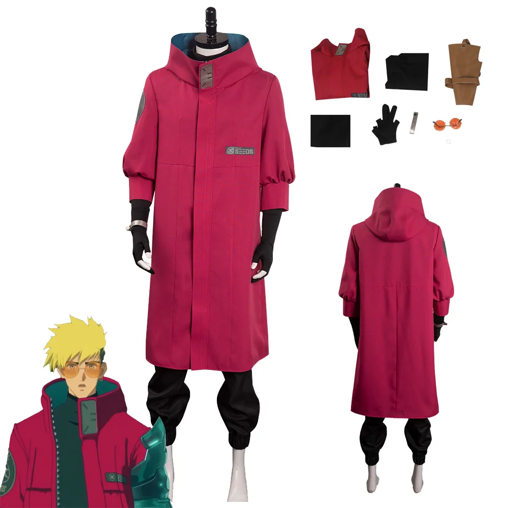 Trigun Vash the Stampede Cosplay Uniform Costume Halloween Outfit Christmas
Trigun Vash the Stampede Cosplay Uniform Costume Halloween Outfit Christmas