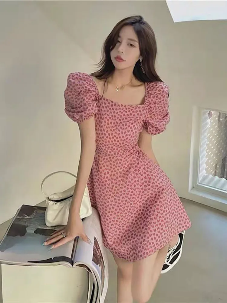 2022 Floral Dresses for Women Sweet Puff Sleeve Mini Dress Hollow Out Female Clothing Simple New Woman Clothes Fashion Vestidos
2022 Floral Dresses for Women Sweet Puff Sleeve Mini Dress Hollow Out Female Clothing Simple New Woman Clothes Fashion Vestidos