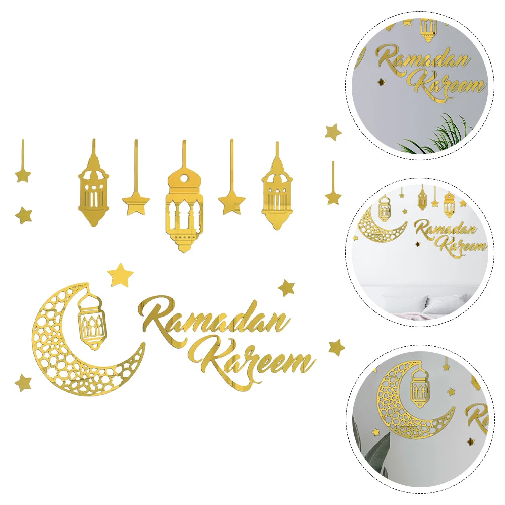 1 Set of Acrylic Wall Decal Wall Scene Adornment Decorative Pattern Wall Decal Decoration for Home
1 Set of Acrylic Wall Decal Wall Scene Adornment Decorative Pattern Wall Decal Decoration for Home