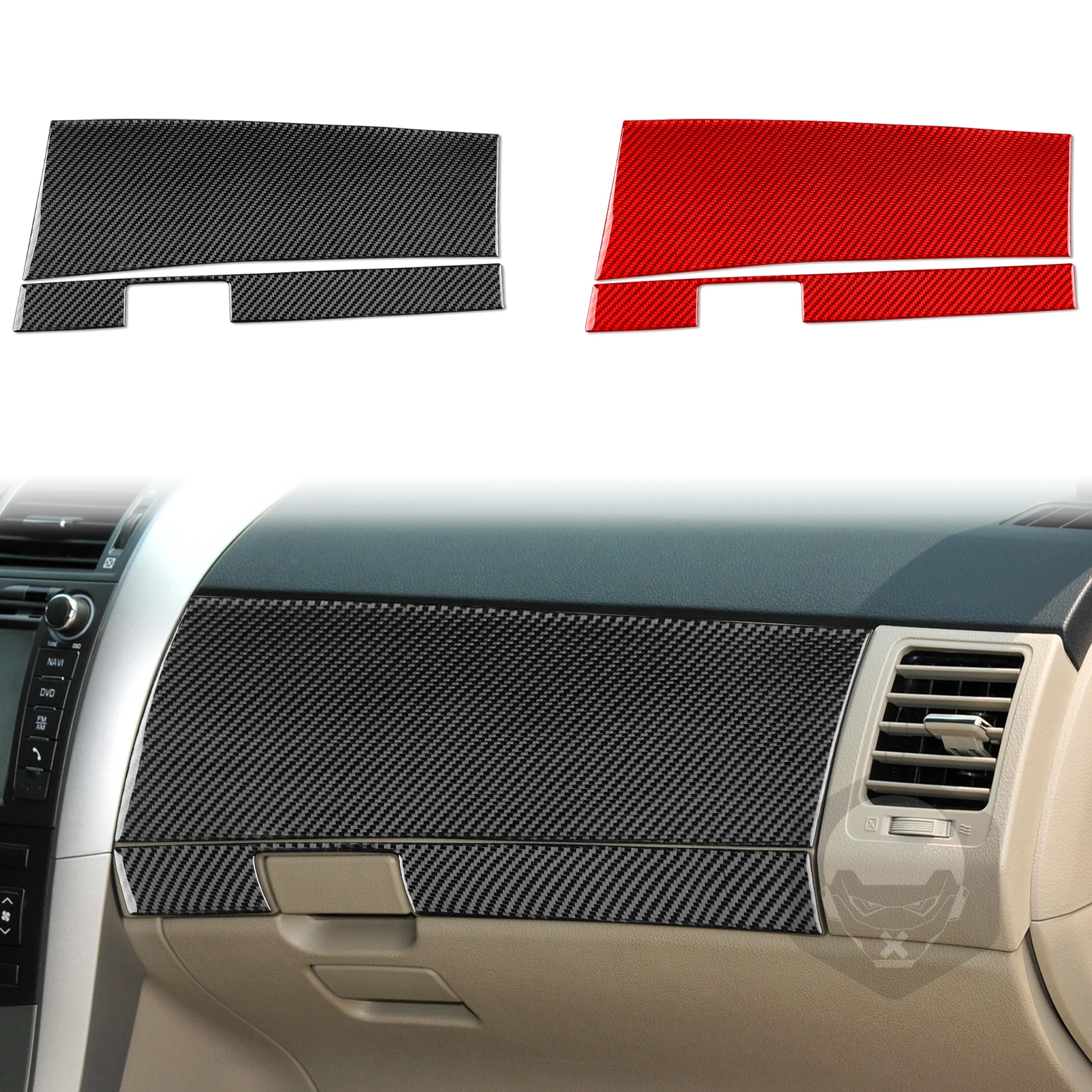 For Toyota Corolla 2007-2013 Carbon Fiber Car Decal Auto Passenger Seat Center Console Panel Dashboard Instrumentair Side Strips
For Toyota Corolla 2007-2013 Carbon Fiber Car Decal Auto Passenger Seat Center Console Panel Dashboard Instrumentair Side Strips