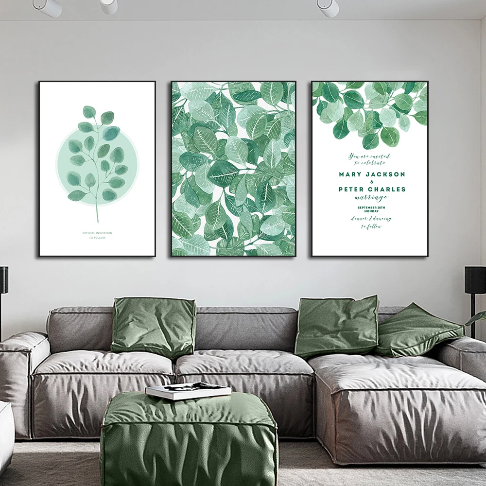 Abstract Green Leaves Canvas Painting Modern Nordic Posters And Prints Wall Art Pictures For Home Room Decoration 3 Panel
Abstract Green Leaves Canvas Painting Modern Nordic Posters And Prints Wall Art Pictures For Home Room Decoration 3 Panel