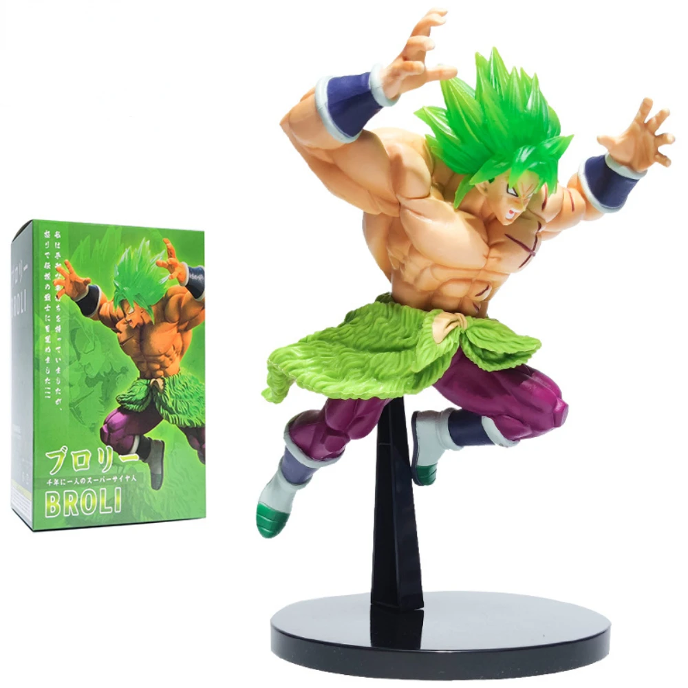 Anime Dragon Ball Z Broly Figure Super Warrior Collect Surroundings Desktop Ornament Children's Birthday Holiday Gift PVC
Anime Dragon Ball Z Broly Figure Super Warrior Collect Surroundings Desktop Ornament Children's Birthday Holiday Gift PVC