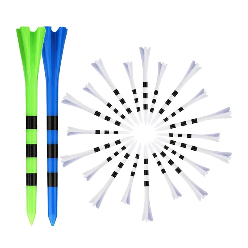 80Pcs Plastic Golf Tees Reduces Friction Side Spin 5 Prongs Golf Tees Excellent Durability And Stability Tees
80Pcs Plastic Golf Tees Reduces Friction Side Spin 5 Prongs Golf Tees Excellent Durability And Stability Tees