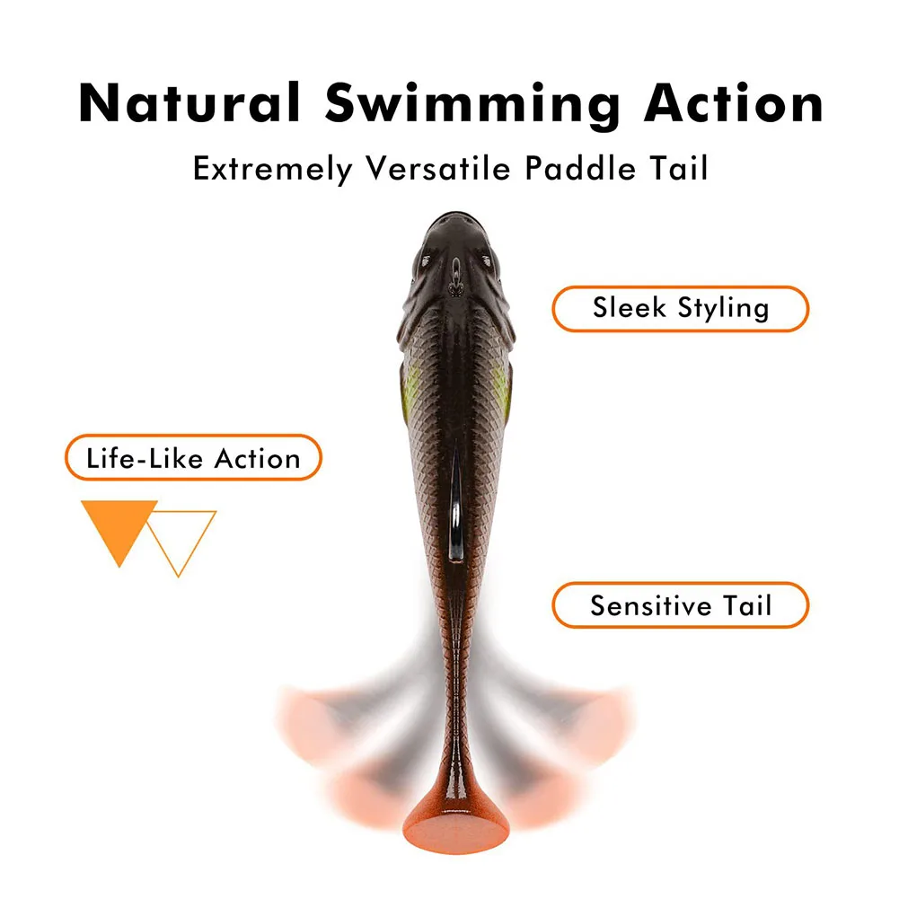 Outdoor Sports Lures Soft Plastics TRUSCEND Lures 15.5*14*1cm 6pcs/set 85g BKK Hook Soft Baits Metal + Plastic
Outdoor Sports Lures Soft Plastics TRUSCEND Lures 15.5*14*1cm 6pcs/set 85g BKK Hook Soft Baits Metal + Plastic