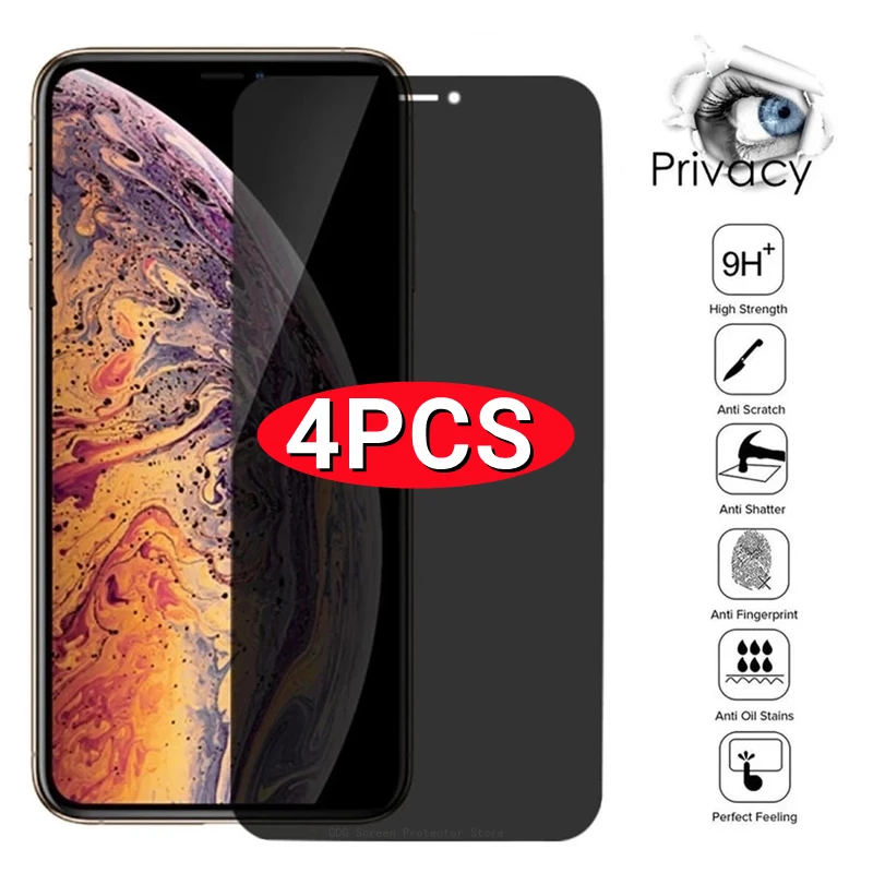 Privacy Screen Protectors for iPhone 11 13 X XR XS MAX 6 S 8 7 Plus Anti-spy Glass for IPhone 12 11 Pro Max 13Mini SE Anti-Glare
Privacy Screen Protectors for iPhone 11 13 X XR XS MAX 6 S 8 7 Plus Anti-spy Glass for IPhone 12 11 Pro Max 13Mini SE Anti-Glare