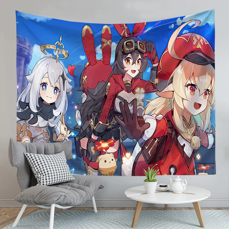Genshin Impact Tapestry,Wall Poster Decoration Spiritual Gift Art Home Bedroom Decor Living Room Divider Door Curtain Balcony
Genshin Impact Tapestry,Wall Poster Decoration Spiritual Gift Art Home Bedroom Decor Living Room Divider Door Curtain Balcony