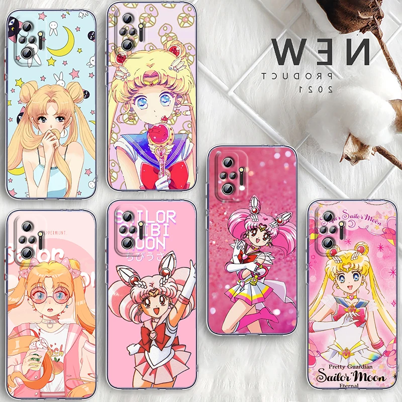 Love Sailor Moon Girl For Xiaomi Poco X3 Redmi Note 11S 11 11T 10 10S 9 9T 9S 8 8T Pro 5G 7 5 4X Transparent Phone Case
Love Sailor Moon Girl For Xiaomi Poco X3 Redmi Note 11S 11 11T 10 10S 9 9T 9S 8 8T Pro 5G 7 5 4X Transparent Phone Case