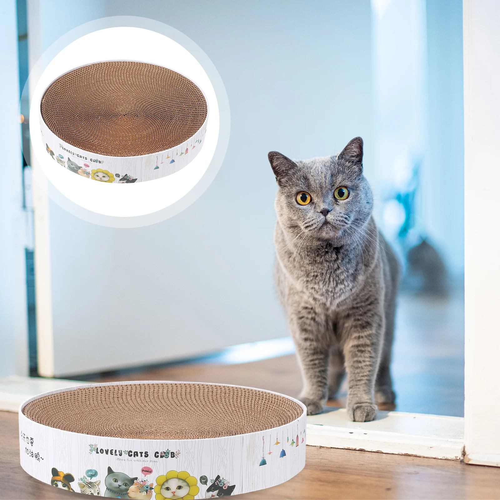 Plate Bowl Shaped Cat Scratcher Kitten Scratching Board Cat Scratching Plate Scratching Board for Cat Gift Home
Plate Bowl Shaped Cat Scratcher Kitten Scratching Board Cat Scratching Plate Scratching Board for Cat Gift Home