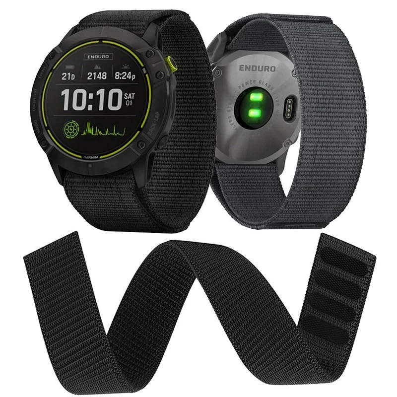 20mm 22mm 26mm Hook Loop Nylon Watch Band Compatible with Garmin Tactix 7 Delta Bravo Fenix 7X 6X 5X 6 5 3 Watch Band Wristband
20mm 22mm 26mm Hook Loop Nylon Watch Band Compatible with Garmin Tactix 7 Delta Bravo Fenix 7X 6X 5X 6 5 3 Watch Band Wristband