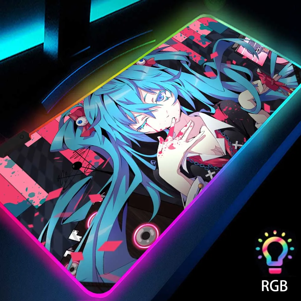 Игровой коврик с рисунком аниме Rgb, коврик для мыши Xxxl, игровые коврики со светодиодной подсветкой, большой коврик для мыши 900x400
Игровой коврик с рисунком аниме Rgb, коврик для мыши Xxxl, игровые коврики со светодиодной подсветкой, большой коврик для мыши 900x400