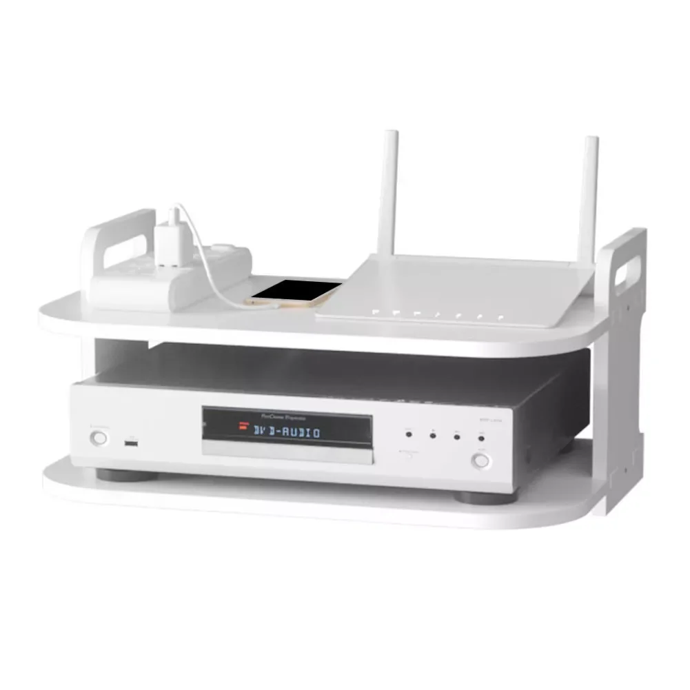 Easy Install DVD Player Accessories Stand Rack Modern Thick Wall Mount Storage Support TV Box Shelf Home Router Bracket
Easy Install DVD Player Accessories Stand Rack Modern Thick Wall Mount Storage Support TV Box Shelf Home Router Bracket