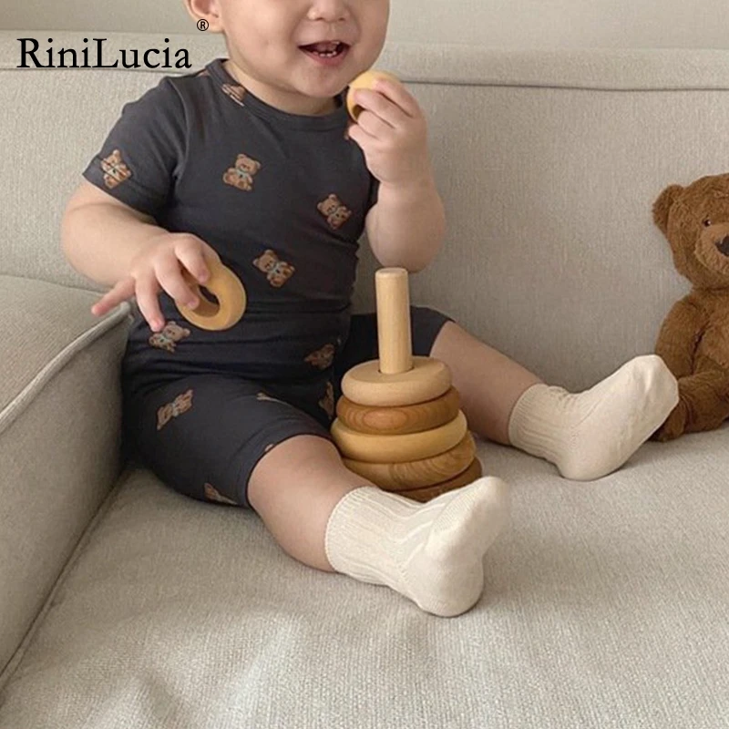 RiniLucia Fashion Kids Clothes Set Toddler Baby Boy Girl Animal Printing Casual Tops + Shorts 2pcs Baby Boy Designer Clothing
RiniLucia Fashion Kids Clothes Set Toddler Baby Boy Girl Animal Printing Casual Tops + Shorts 2pcs Baby Boy Designer Clothing