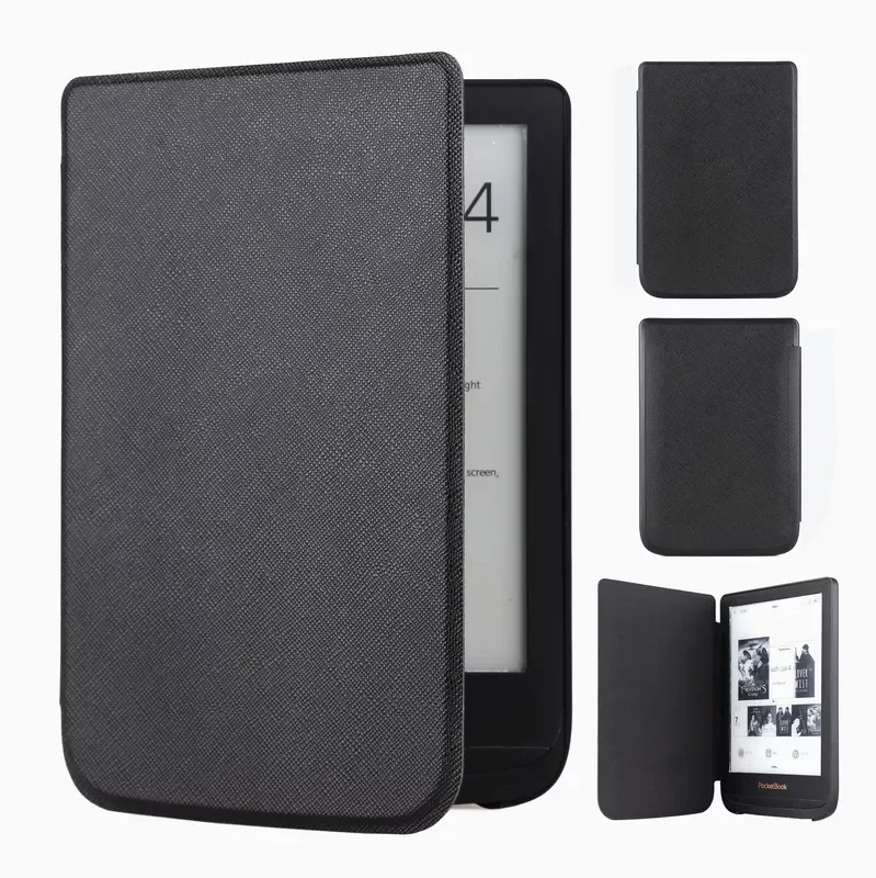 Slim Leather Cover Case for Pocketbook Touch Lux 4 627 HD3 632 Basic2 616 Ereader
Slim Leather Cover Case for Pocketbook Touch Lux 4 627 HD3 632 Basic2 616 Ereader