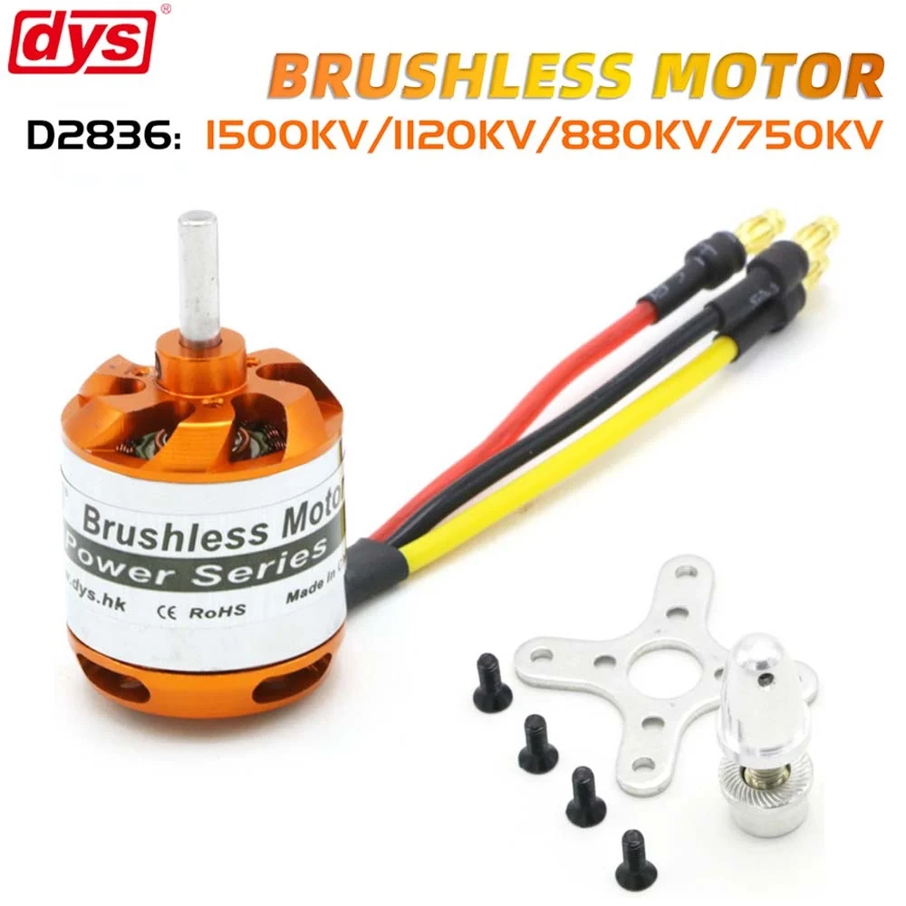 Бесщеточный мотор DYS Moto D2836 2836 750KV 880KV 1120KV 1500KV 2-4S для радиоуправляемого мультикоптера вертолета самолета
Бесщеточный мотор DYS Moto D2836 2836 750KV 880KV 1120KV 1500KV 2-4S для радиоуправляемого мультикоптера вертолета самолета