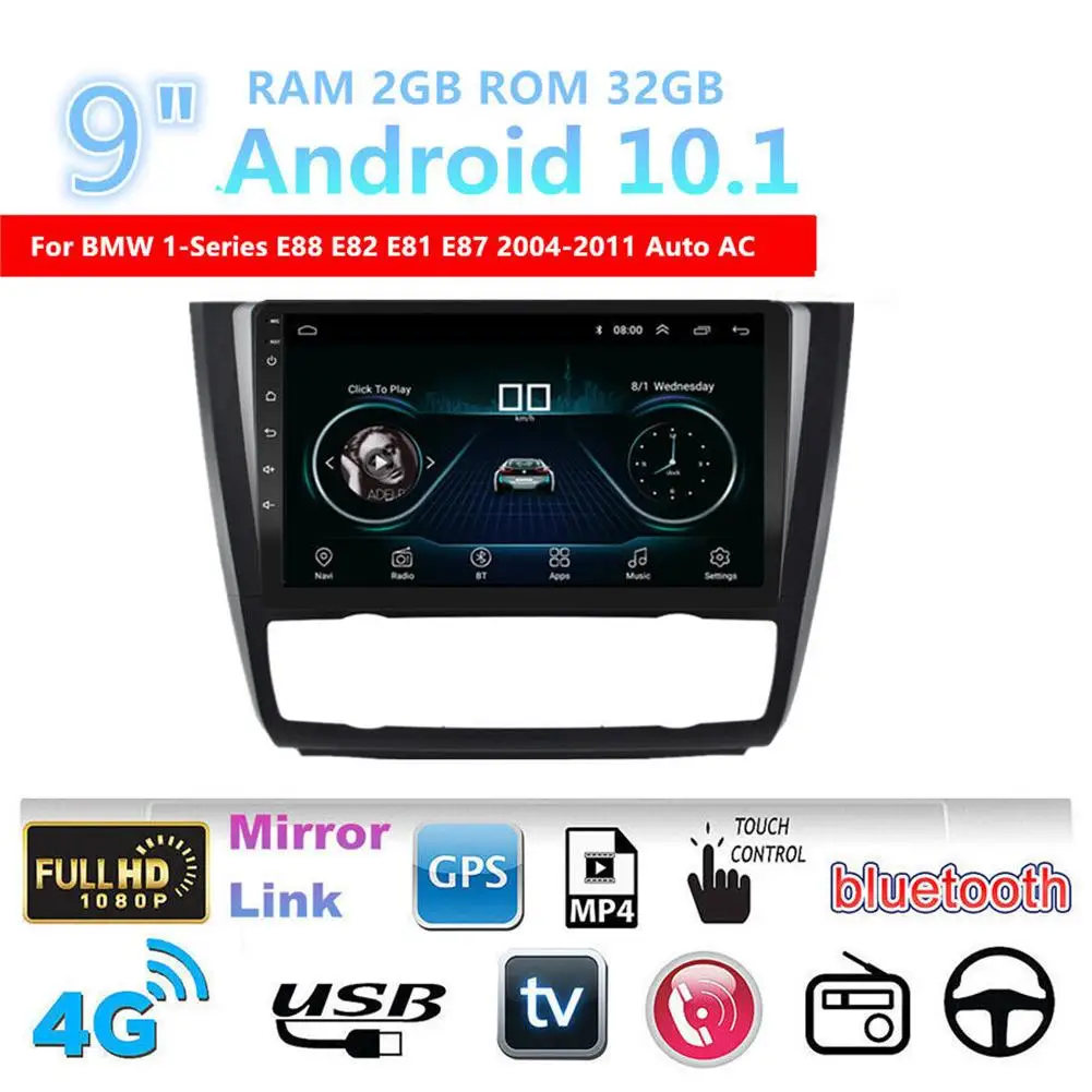Multimedia Player Stereo Radio GPS Navigation Mirror Link Split Screen Touch Screen USB 2+32GB 9\\\\\\\" Bluetooth 10.1
Multimedia Player Stereo Radio GPS Navigation Mirror Link Split Screen Touch Screen USB 2+32GB 9\\\\\\\" Bluetooth 10.1
