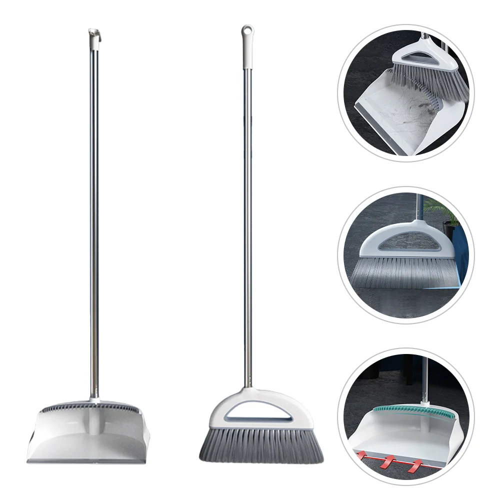 of Long-handle Broom and Dustpan Household Broom Dustpan Cleaning Accessories for Home
of Long-handle Broom and Dustpan Household Broom Dustpan Cleaning Accessories for Home