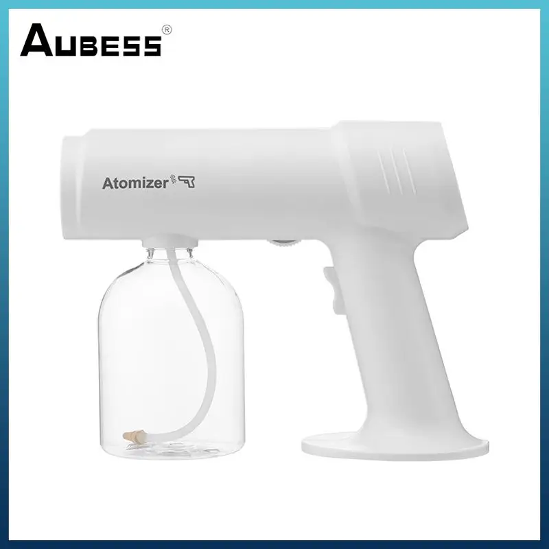 500ml USB Charging Nano Atomization Disinfection Sprayer Sanitizer Machine Portable Blue Light Spray Humidifiers Home Office
500ml USB Charging Nano Atomization Disinfection Sprayer Sanitizer Machine Portable Blue Light Spray Humidifiers Home Office