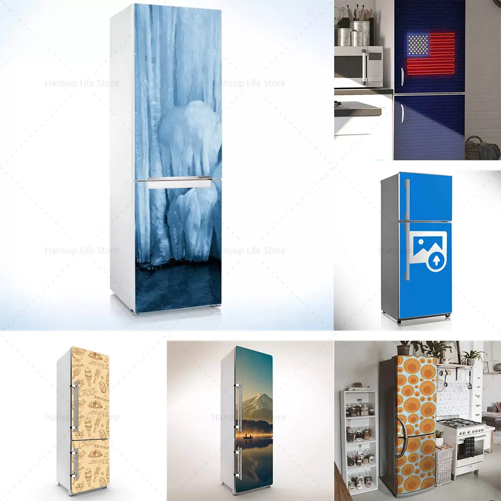 Custom Size Fridge Sticker Custom Pattern Kitchen Fridge Decoration Vinyl PVC Waterproof Self Adhesive Fridge Sticker
Custom Size Fridge Sticker Custom Pattern Kitchen Fridge Decoration Vinyl PVC Waterproof Self Adhesive Fridge Sticker