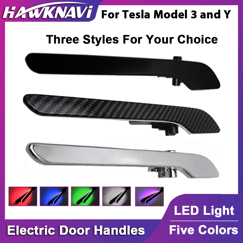 Hawknavi Exterior Electric Door Handles For Tesla Model 3 Y Car Concealed Smart Sensor Handle With LED Light
Hawknavi Exterior Electric Door Handles For Tesla Model 3 Y Car Concealed Smart Sensor Handle With LED Light