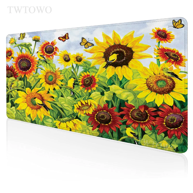 Sunflower Mouse Pad Gamer XL Home Large Computer New Mousepad XXL keyboard pad Carpet Office Soft Computer Mice Pad
Sunflower Mouse Pad Gamer XL Home Large Computer New Mousepad XXL keyboard pad Carpet Office Soft Computer Mice Pad