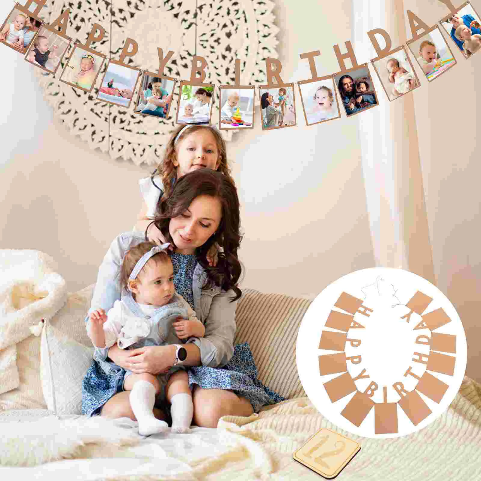 Happy Birthday Letter Banner Paper Banner Photo Wall Display for Birthday Festival Party Decoration (Kraft Paper)
Happy Birthday Letter Banner Paper Banner Photo Wall Display for Birthday Festival Party Decoration (Kraft Paper)