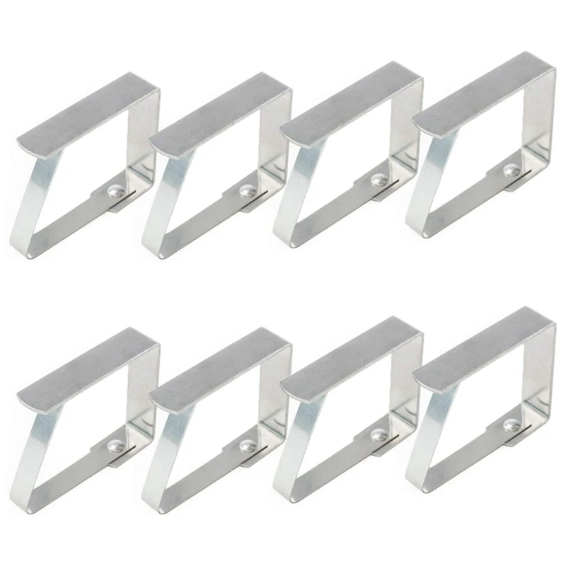 8 шт. Регулируемый зажим для скатерти из нержавеющей стали 5 х4 см Зажим для скатерти для праздничного стола/буфета вечерние барбекю 
8 шт. Регулируемый зажим для скатерти из нержавеющей стали 5 х4 см Зажим для скатерти для праздничного стола/буфета вечерние барбекю