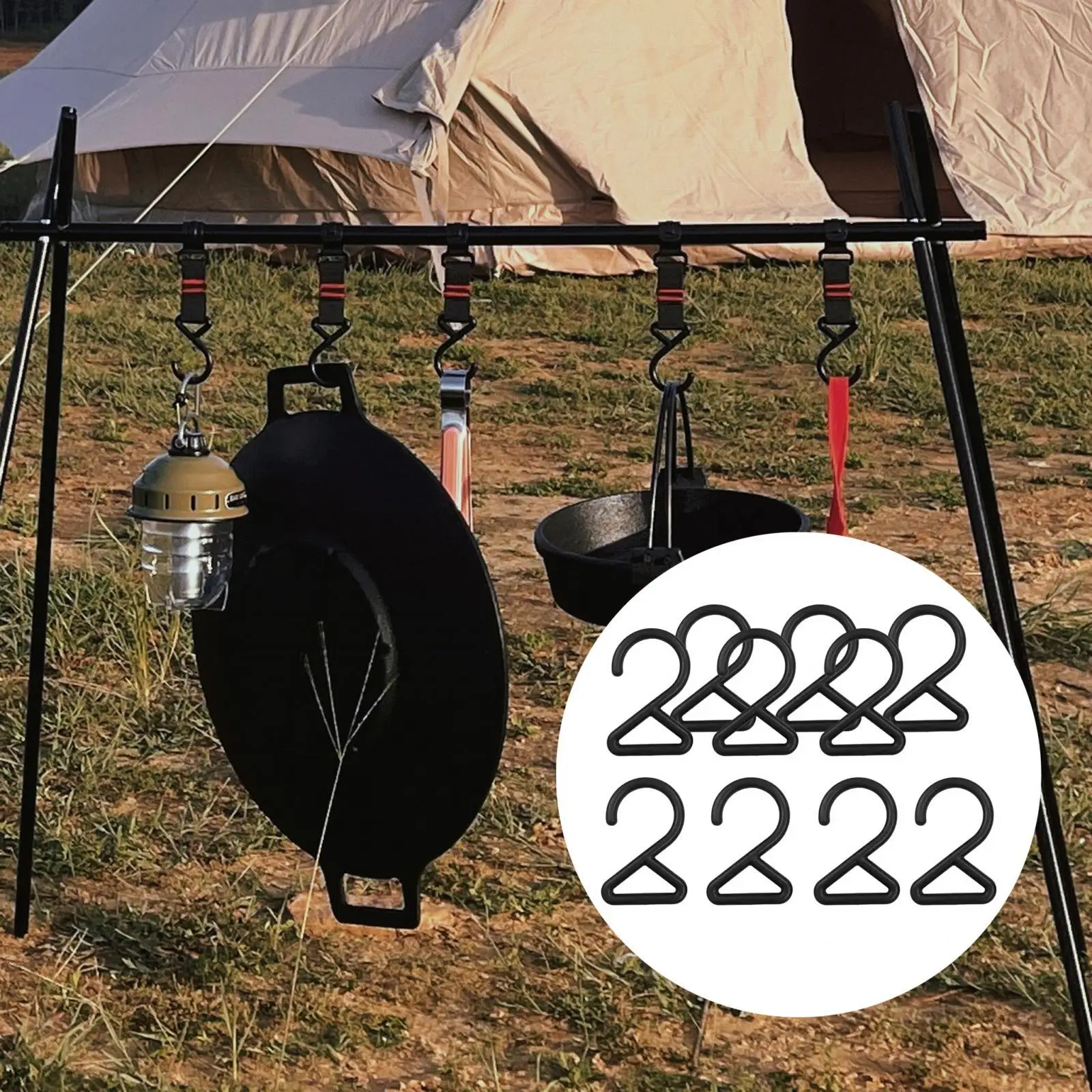 10x Backpack Webbing Buckle Hooks Equipment Multifunctional Bag Hanger Hook Webbing Hooks for Pots Clothes Luggage Sack Outdoor
10x Backpack Webbing Buckle Hooks Equipment Multifunctional Bag Hanger Hook Webbing Hooks for Pots Clothes Luggage Sack Outdoor
